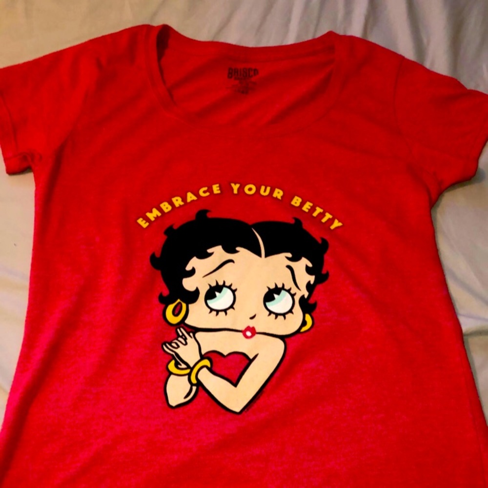 Vintage Y2K Betty boop slim fitted t-shirt